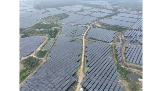 海南“摩羯”受灾区首个百兆级光伏电站全容量恢复并网