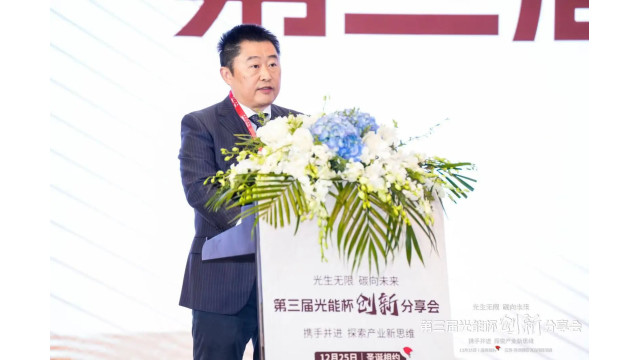 国家电投张宇阳：推动科技创新,为光伏行业的健康发展贡献力量